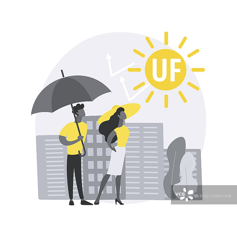 紫外线辐射抽象概念图片素材