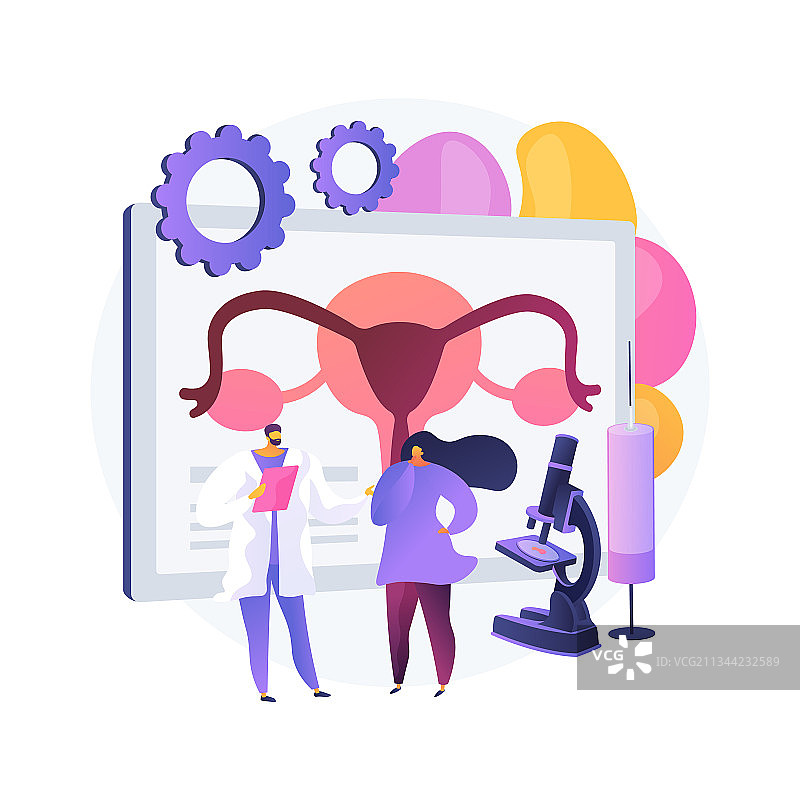 辅助生殖技术抽象艺术图片素材