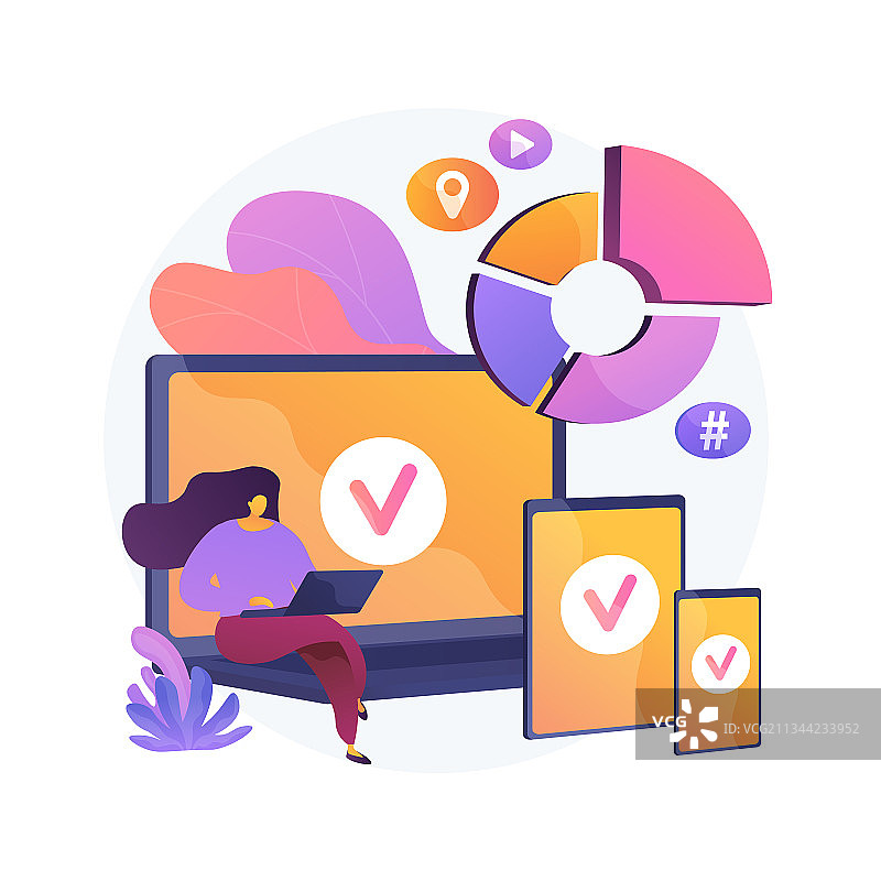 多设备登录概念示意图片素材