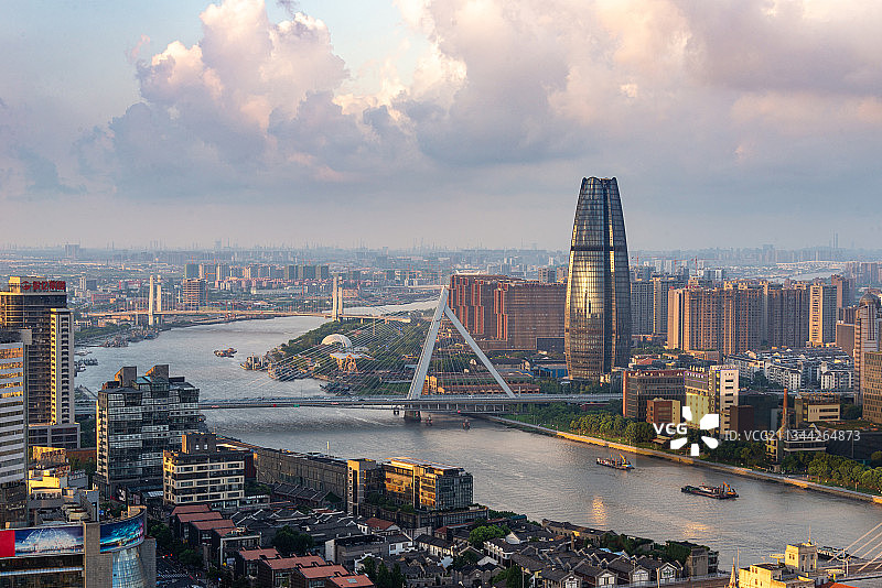 宁波，三江口，天一广场，玉米楼，外滩，金色，房地产，金融图片素材