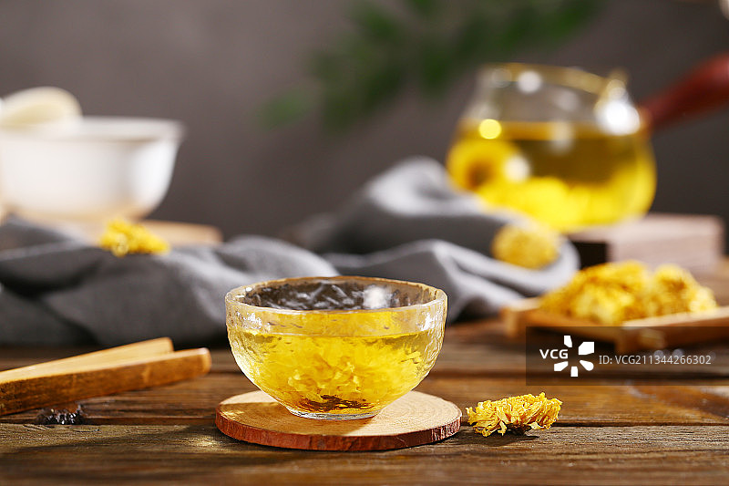 菊花茶图片素材