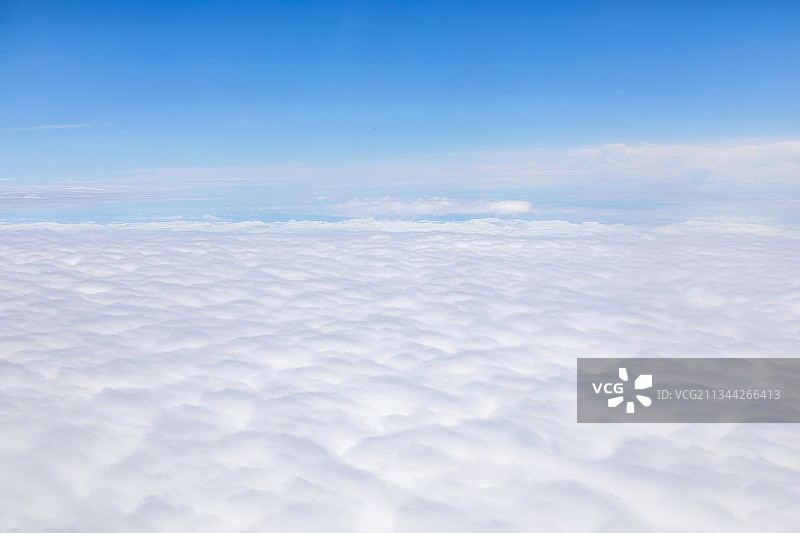 蔽光高层云一望无际图片素材