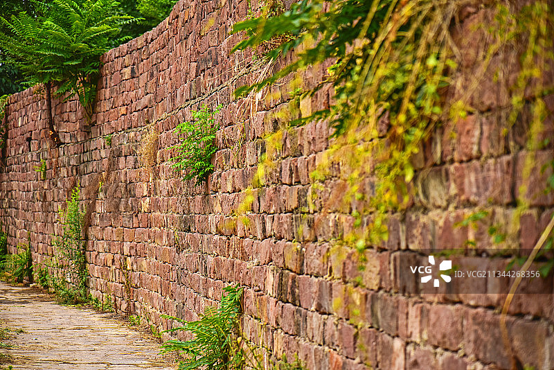 “中原第一红石古寨”——河南平顶山郏县临沣寨图片素材