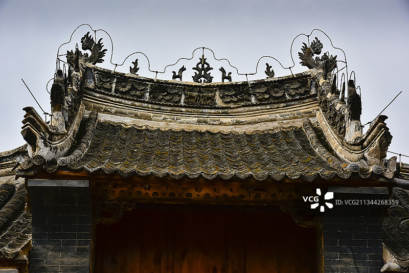 “中原第一红石古寨”——河南平顶山郏县临沣寨图片素材