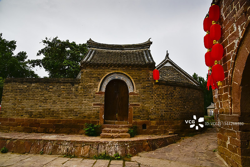 “中原第一红石古寨”——河南平顶山郏县临沣寨图片素材