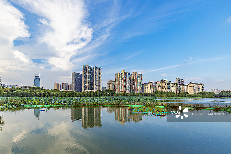 武汉南湖风光图片素材