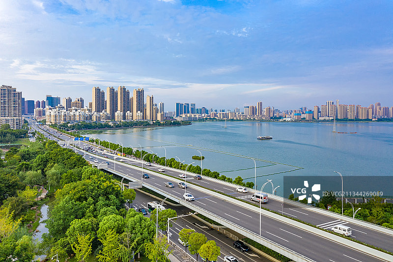 武汉南湖风光图片素材