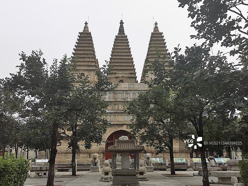 五塔寺图片素材