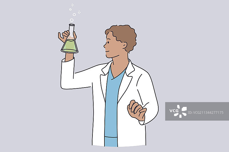 科学研究与化学概念图片素材