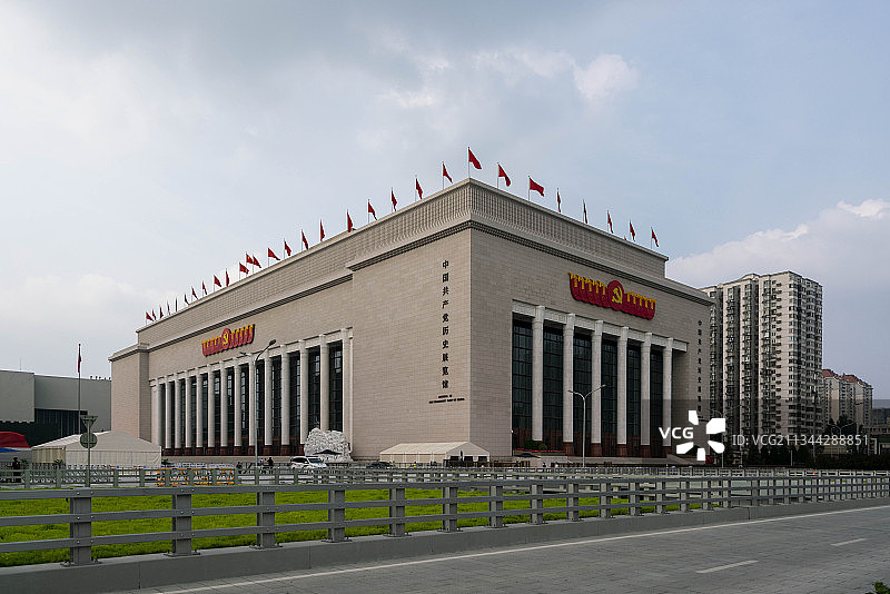 北京党史博物馆建筑图片素材