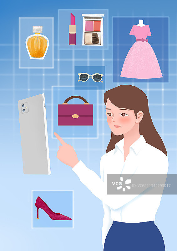 线上购物图片素材