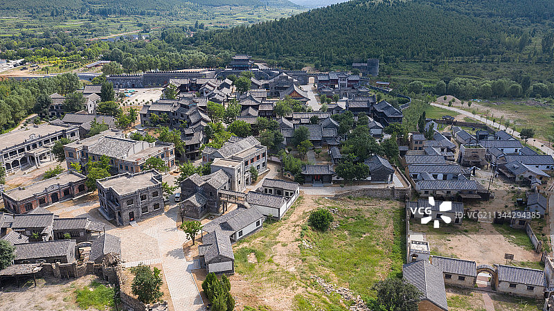 山东沂南沂蒙红色影视基地沂州古城图片素材