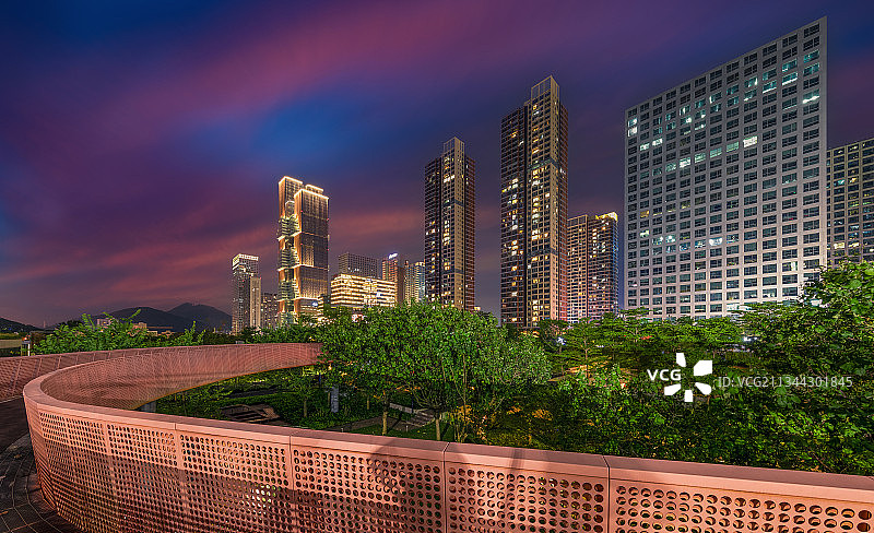 深圳万科云城公寓房地产建筑图片素材