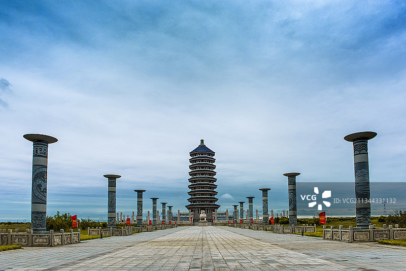 黑龙江 东极宝塔图片素材