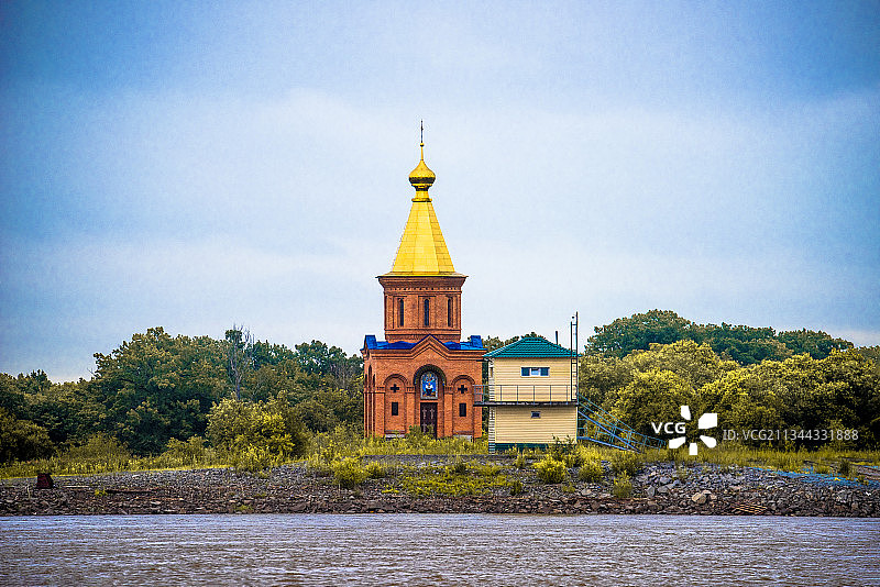 黑龙江 东极广场图片素材