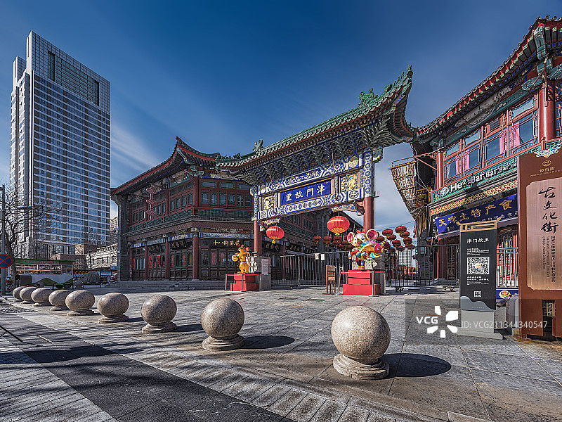 古文化街·津门故里图片素材