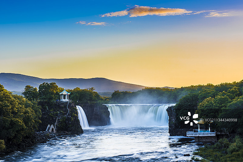 牡丹江 镜泊湖图片素材