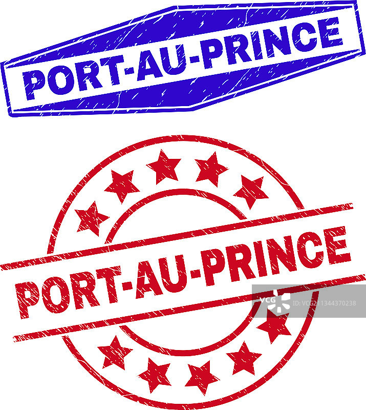 太子港腐蚀印章圆形图案图片素材