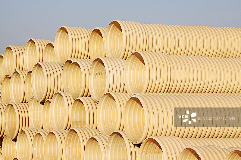 塑料螺纹管道图片素材