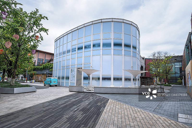 成都欢乐谷方所方庭书店图片素材