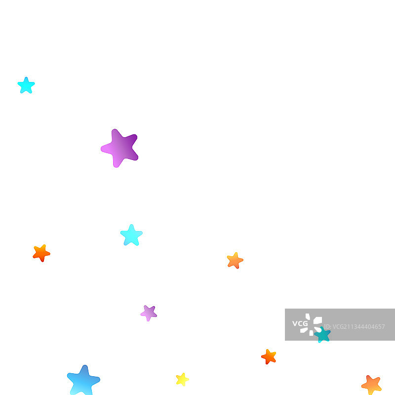 彩虹喜庆五彩缤纷狂欢明星陨落图片素材