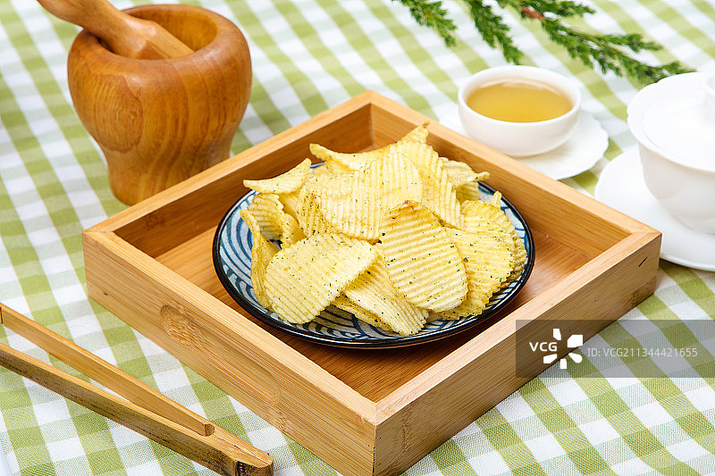 海苔薯片图片素材