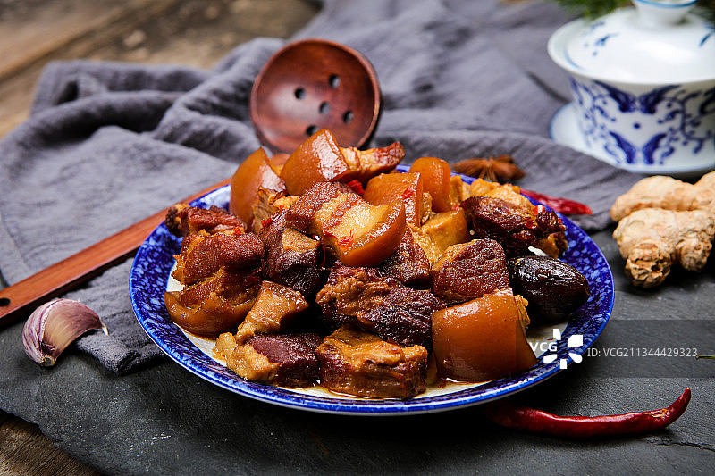 红烧肉图片素材