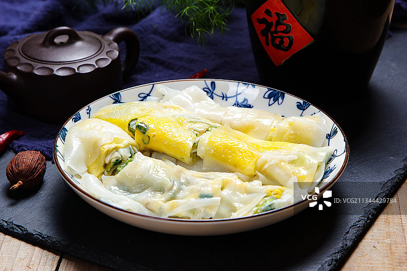 鸡蛋肠粉图片素材