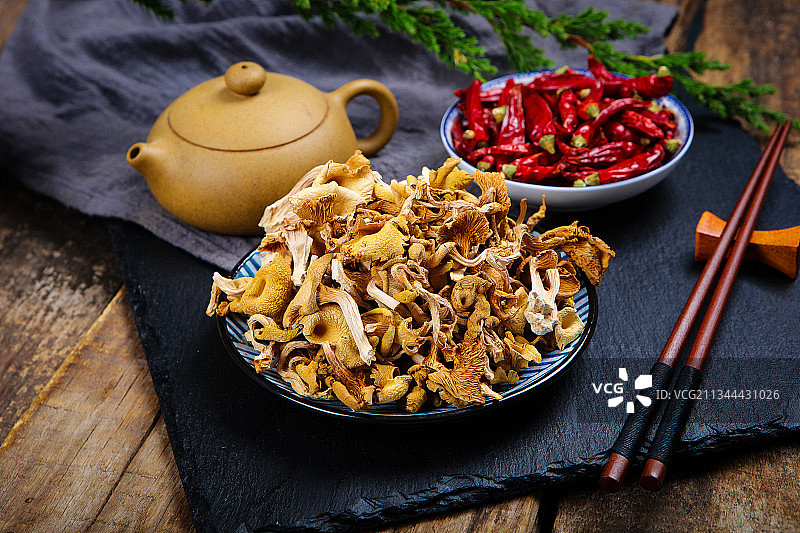 鸡油菌图片素材