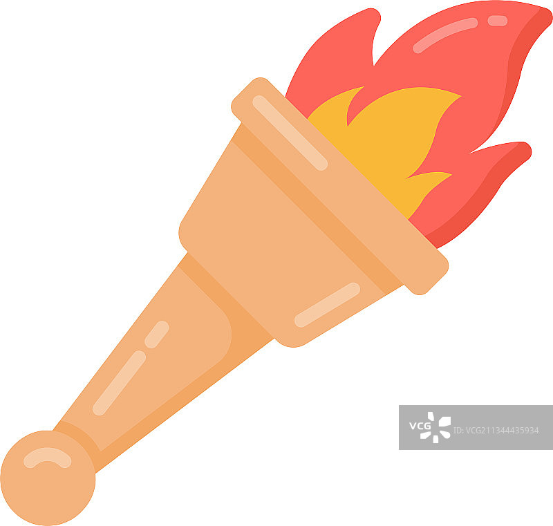 复古火炬图片素材