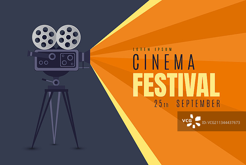 电影节海报或背景图片素材