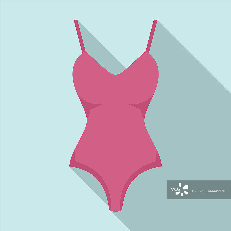 芭蕾舞服装图标扁平风格芭蕾舞演员图片素材