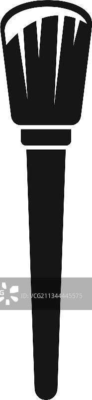 化妆刷粉图标图片素材