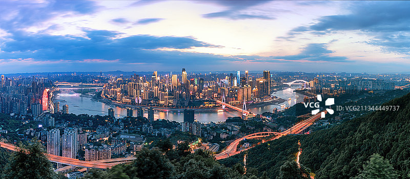 重庆城市建筑-重庆全景图片素材