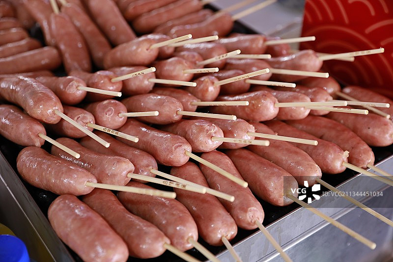 烤香肠图片素材