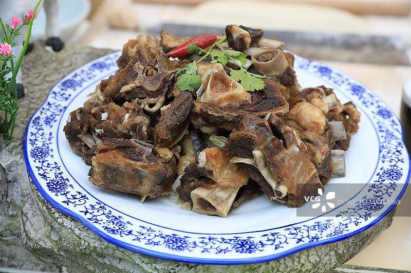 风干羊排是一种美食图片素材