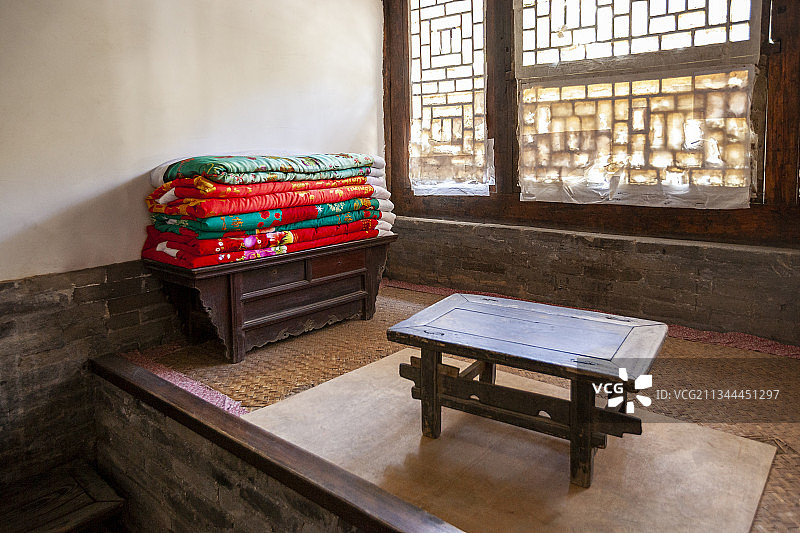 明代古村落-爨底下村-室内图片素材