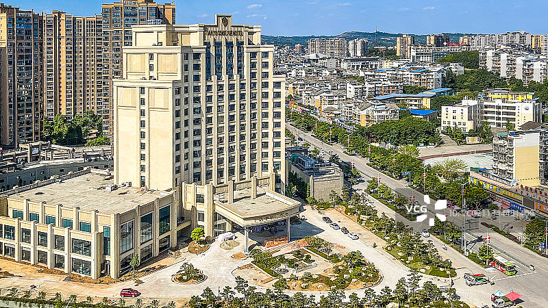 荣县城市风光图片素材