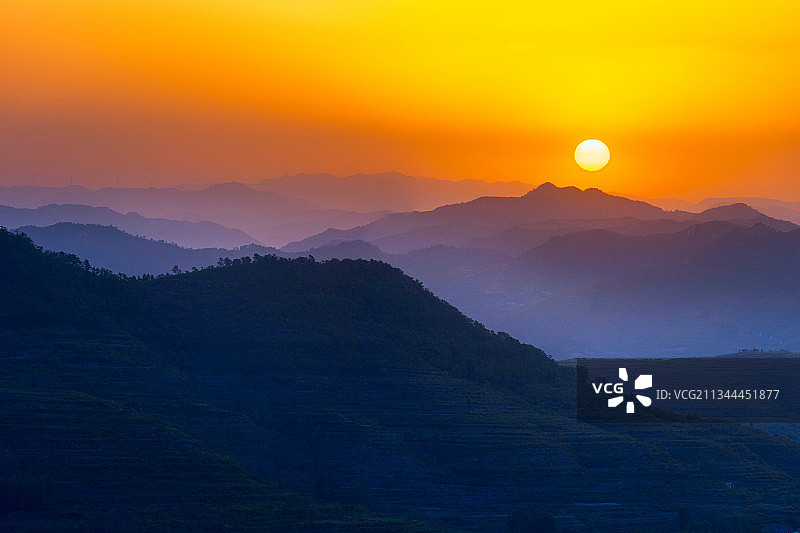 蒙阴岱崮图片素材