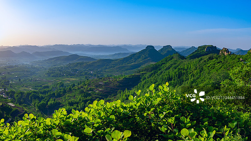 蒙阴岱崮图片素材