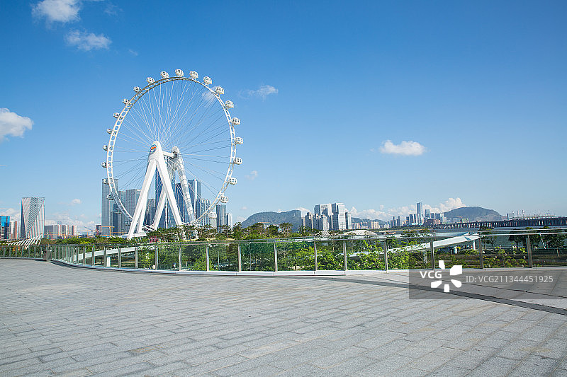 湾区之光摩天轮图片素材