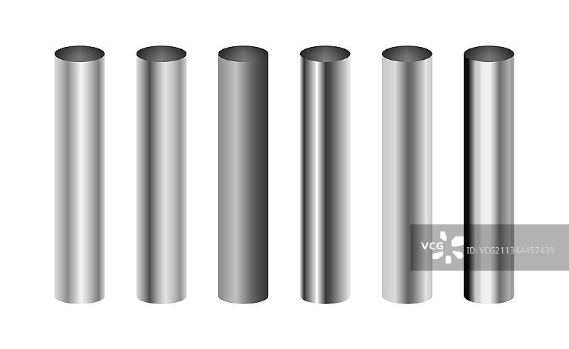 金属铝管铬棒图片素材