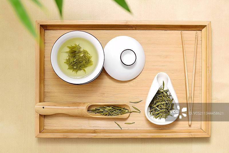 小叶苦丁绿茶图片素材