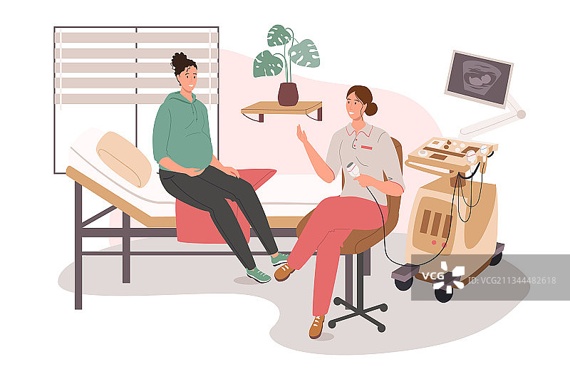 医疗办公室网页概念图片素材