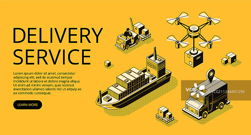 配送服务运输图片素材