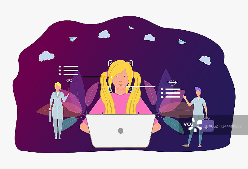 位置测量技术图片素材