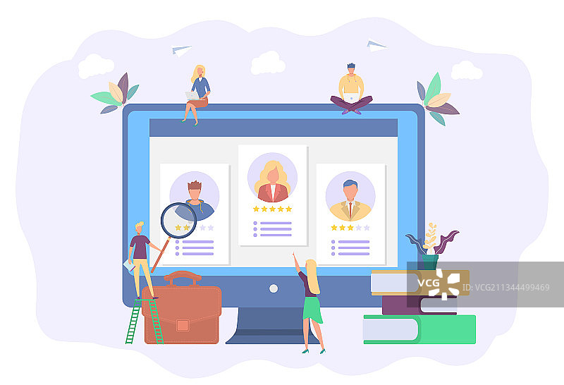 招聘中介机构招聘信息图片素材