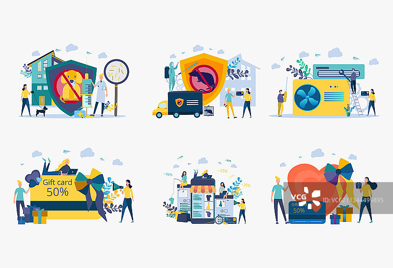 礼品卡优惠券图片素材