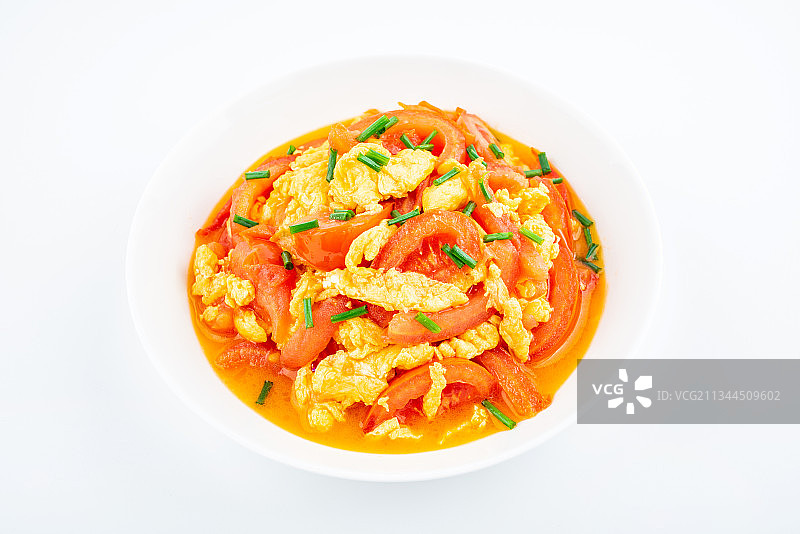 营养美味的西红柿炒蛋图片素材