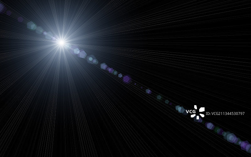 科技光效镜头眩光光线素材图片素材